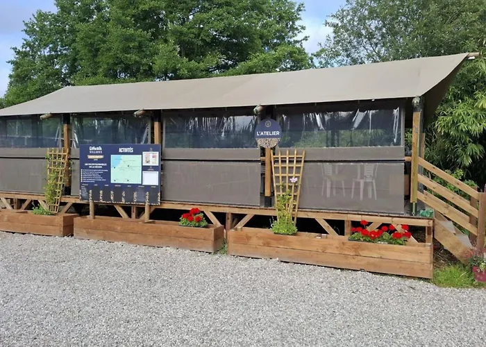 Kemping Mobil Cosy Avec Terrasse Pour 2 Personnes - Api-1-52-1537 *